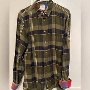 Paul Smith Tailored-Fit Check Flannel Shirt